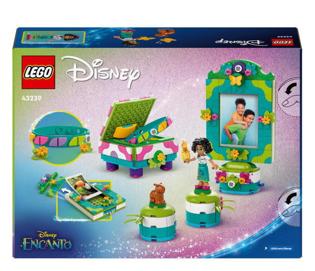 LEGO Disney 43239 Ramka na zdjęcia i szkatułka Mirabel - 1220593 - zdjęcie 6